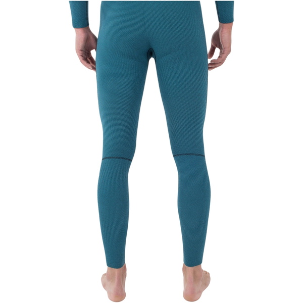 2026 Hurley Da Uomo Plus 4/3mm Chest Zip Muta MFS0012403 - Black / Sky / Blue